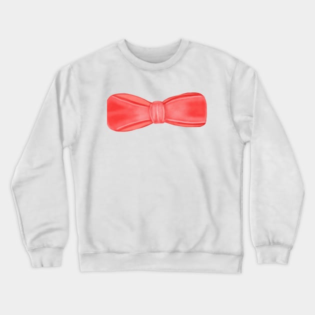 Ribbon watercolor Crewneck Sweatshirt by Aisiiyan